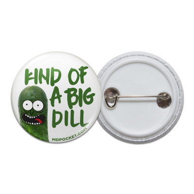 Big Dill Pinback Button